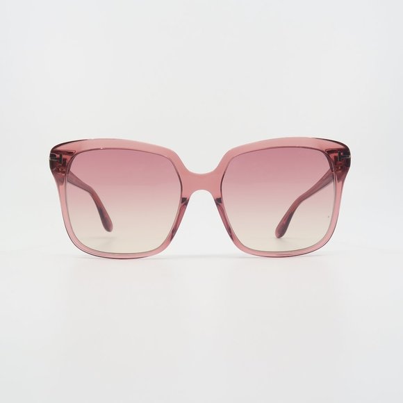 Tom Ford Accessories - Tom Ford TF788 72T New Pink/Pink FAYE-02 Square Sunglasses 56mm with box.
